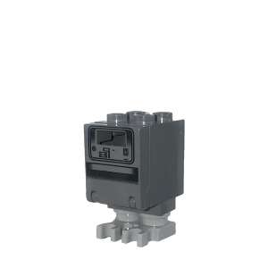 Gonk Droid (GNK Power Droid), Dark Bluish Gray Body and Light Bluish Gray Legs