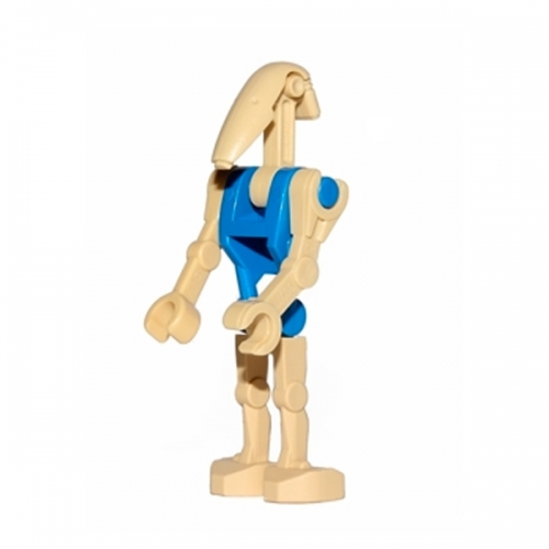 Battle Droid Pilot - Blue Torso, Angled Arm and Straight Arm