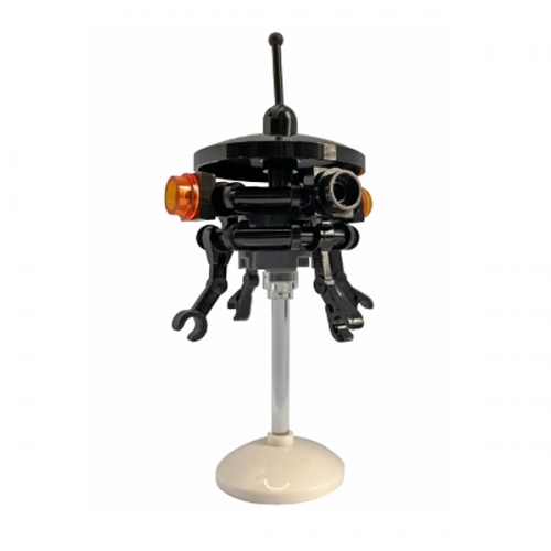 Imperial Probe Droid - White Dish Stand, Lever on Top