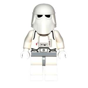 Snowtrooper, Light Bluish Gray Hips, White Hands, Printed Head