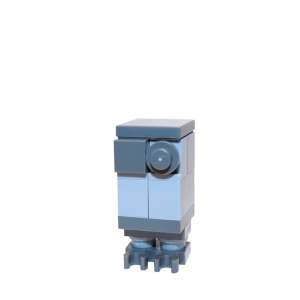 Gonk Droid (GNK Power Droid), Light Bluish Gray Body and Dark Bluish Gray Legs