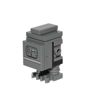 Gonk Droid (GNK Power Droid), Dark Bluish Gray