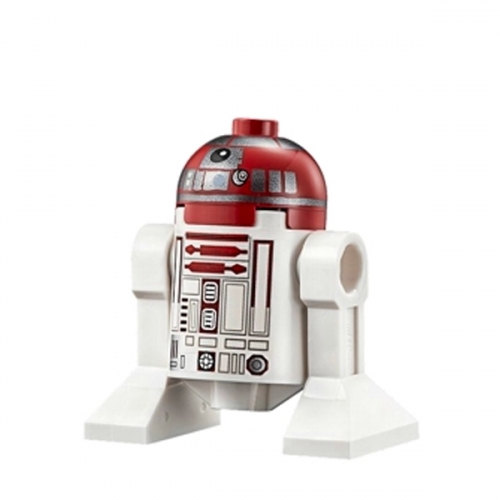 Astromech Droid, R4-P17 - Silver Band Around Dome, Black Outline Rectangles