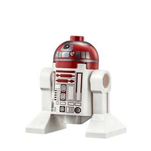 Astromech Droid, R4-P17 - Silver Band Around Dome, Black Outline Rectangles