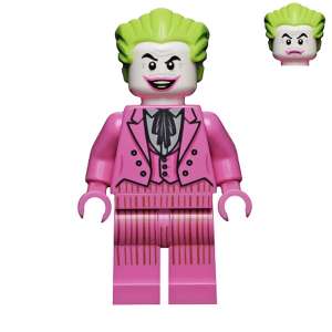 The Joker - Dark Pink Suit, Open Mouth Grin / Closed Mouth