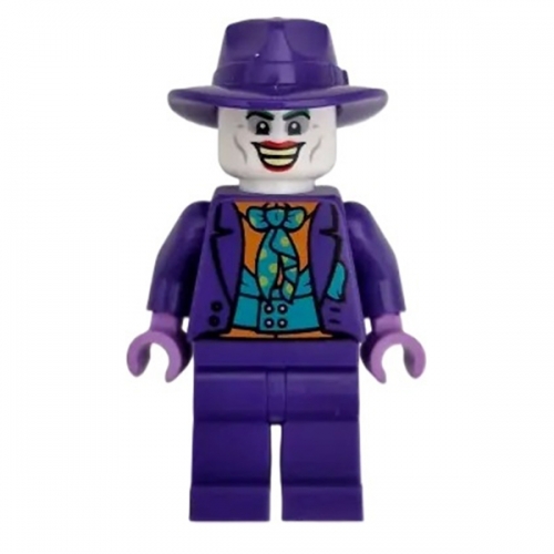The Joker - Dark Turquoise Bow Tie, Plain Legs, Fedora