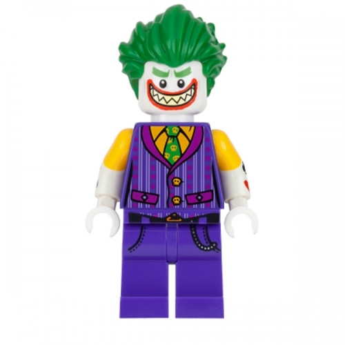 The Joker - Striped Vest, Shirtsleeves, Smile with Pointed Teeth Grin
