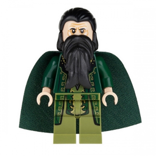 The Mandarin (Dark Green Cape)