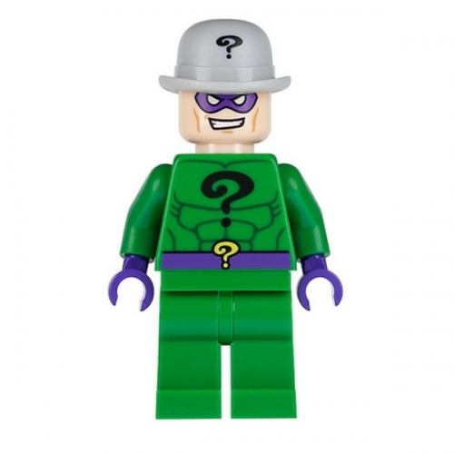 The Riddler - Light Bluish Gray Bowler Hat