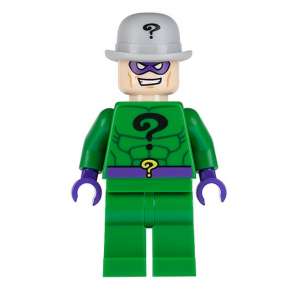 The Riddler - Light Bluish Gray Bowler Hat