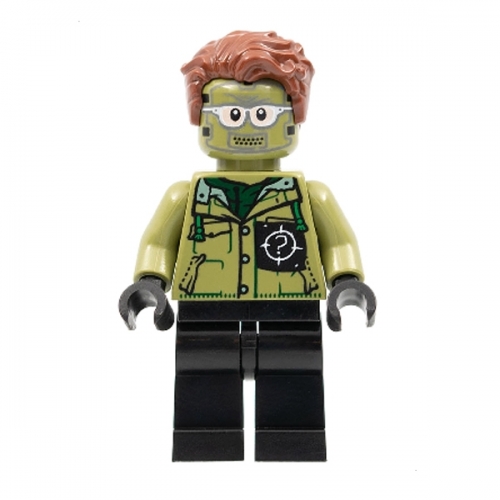 The Riddler - Olive Green Jacket