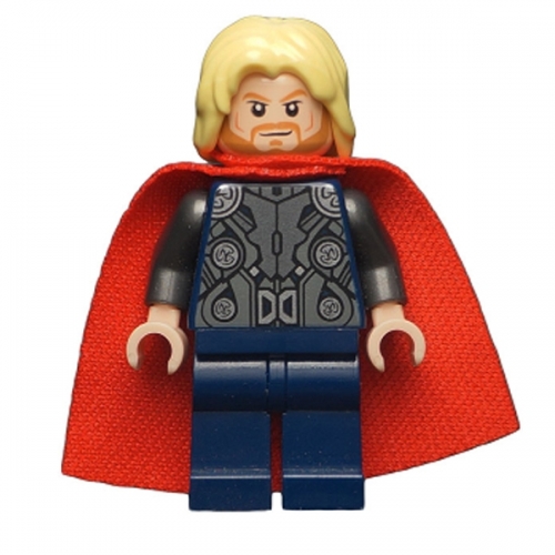 Thor - Spongy Cape, Dark Blue Legs