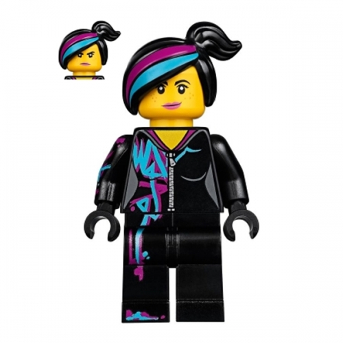 Lucy Wyldstyle con felpa con cappuccio foderato magenta