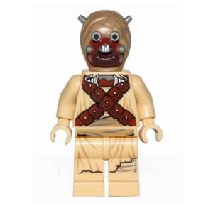 Tusken Raider - Head Spikes, Crossed Belts