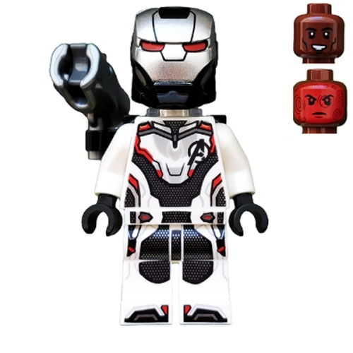 War Machine - White Jumpsuit with Shooter