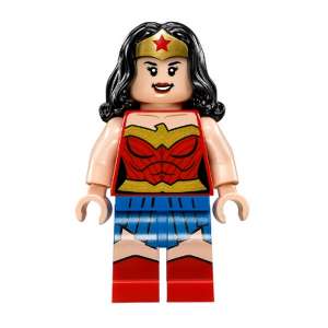 Wonder Woman - Gold Tiara, Blue Skirt